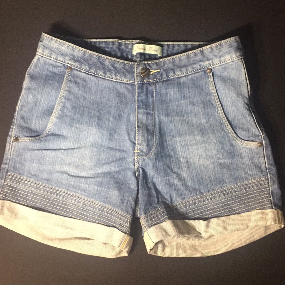 Geren Ford High Waisted Denim Shorts